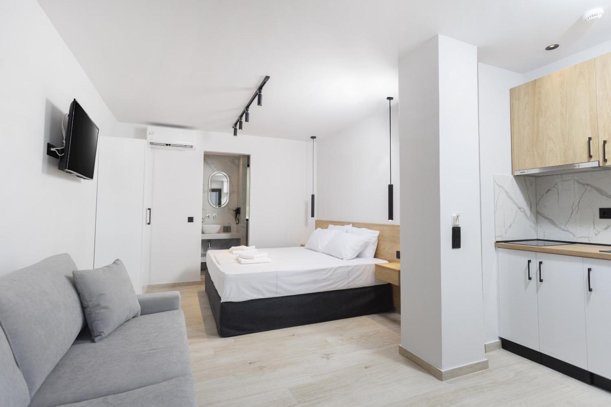 Rigas Boutique Rooms Pefkochori Exterior foto