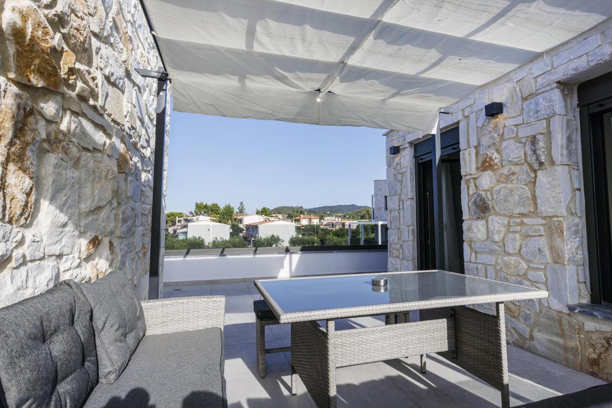 Rigas Boutique Rooms Pefkochori Exterior foto
