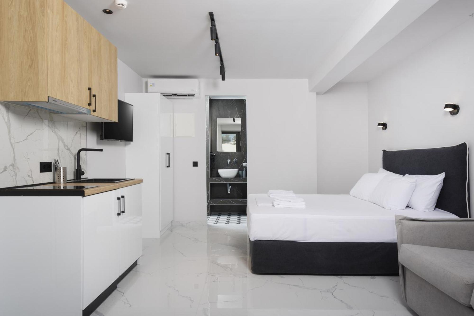 Rigas Boutique Rooms Pefkochori Exterior foto