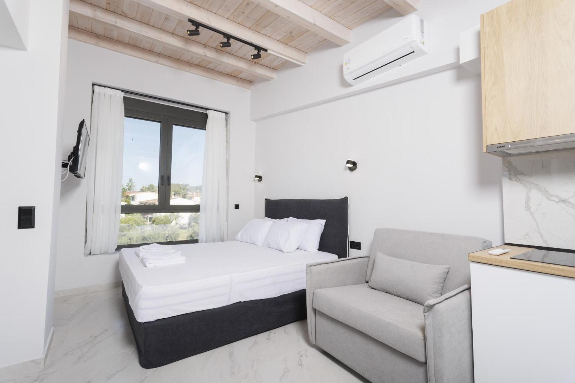 Rigas Boutique Rooms Pefkochori Exterior foto